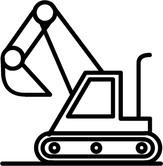 Pictogramme engin construction 