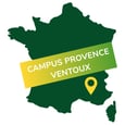 Carte localisation installation agrivoltaïque du campus provence ventoux