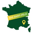 Carte avec localisation de la SAS Saint-Félix