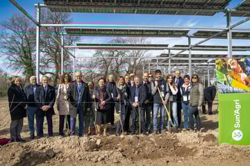 Agrivoltaïsme : Sun’Agri inaugure à Carpentras le tout premier dispositif dans un lycée agricole