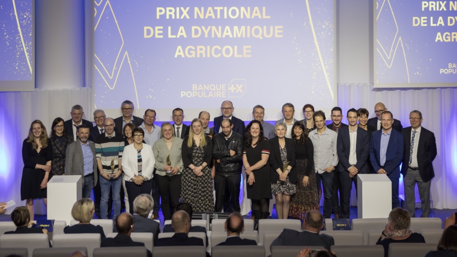 Featured image for “Le domaine de Nidolères récompensé lors du 31ème Prix National de la Dynamique Agricole de Banque Populaire”